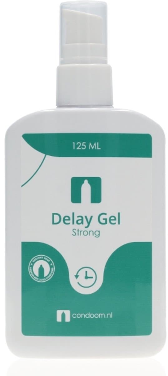 Condoom.nl - Orgasme Vertragende Gel Strong voor mannen - 125ml — afbeelding 1