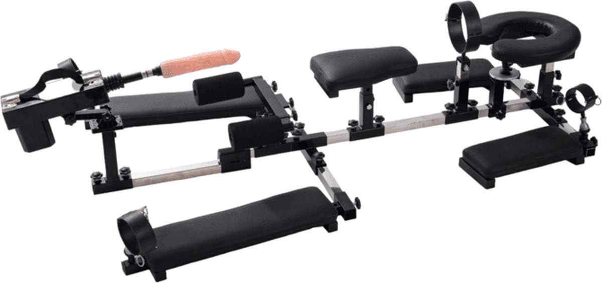 De Doggy Plezier Platform bondagemeubel met sexmachine - bdsm - sexmeubel - stille krachtige sexmachine met afstandsbediening — afbeelding 1