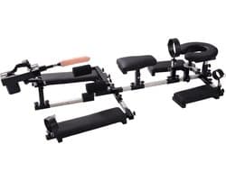 De Doggy Plezier Platform bondagemeubel met sexmachine - bdsm - sexmeubel - stille krachtige sexmachine met afstandsbediening