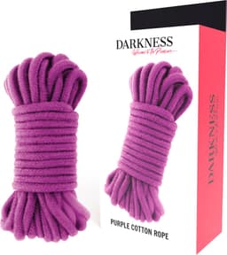 Darkness  - Bondage Touw - Paars -  5m — thumbnail 1