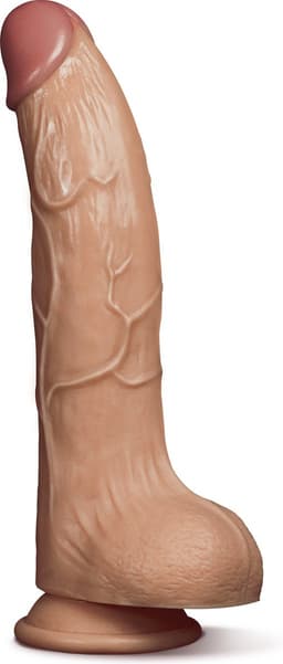 IntiMate® TitanThrust - Realistische XXL Monster Dildo - Levensechte 23cm Penisvormige Dildo - Handsfree Plezier - Grote Dildo met Zuignap - Zacht Getextureerde Dildo Handsfree Genieten — thumbnail 3