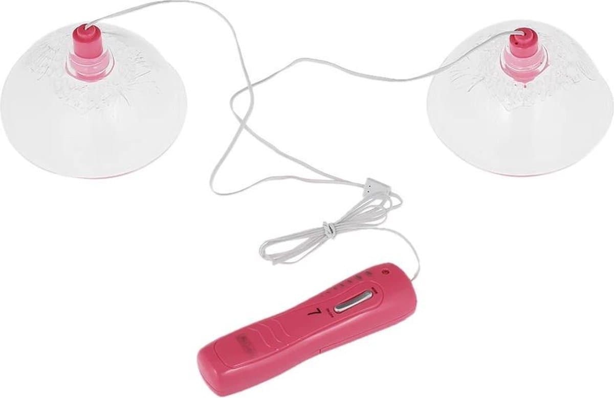 Speed Vibrerende borstzuiger- tepel sucker- tepel stimulator- vacuüm — afbeelding 1