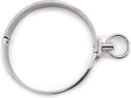 Kiotos - RVS Collar Solid Met Transparant Kristal voorzijde - Large - 13,5 cm — thumbnail 5