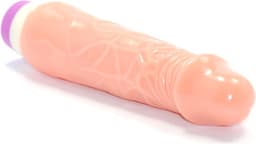 Realistische Dildo Vibrator Blank - Realistisch geaderd - Flexibele schaft - Blank - Jelly - Spannend voor koppels - Sex speeltjes - Sex toys - Erotiek - Sexspelletjes voor mannen en vrouwen – Seksspeeltjes - Stimulator — thumbnail 3