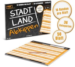 Stad Land afkippen - Gezelschapsspel met Grappige Categorieën voor Feestjes — thumbnail 6