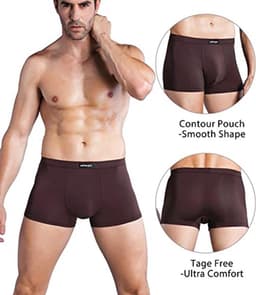 wirarpa Ademende modal-microvezel boxershorts, ondergoed, bedekte band, multipack — thumbnail 3