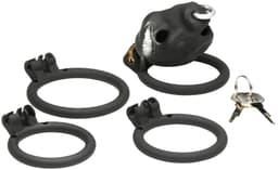 Master Series Kuisheidskooi Bull - Zwart - Peniskooi - BDSM — thumbnail 4