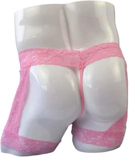 Heren String met Jarretelband en Kant - Sexy Ondergoed Slip — thumbnail 4