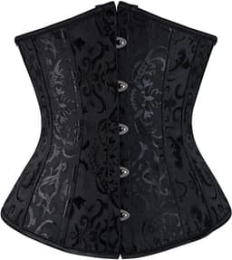 Sexy Overbust Korset met Vetersluiting voor Dames | Bodyshaper en Corset Top — thumbnail 5