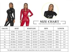 Glanzend Catsuit voor Dames - Sexy Jumpsuit voor Halloween en Feestjes — thumbnail 2