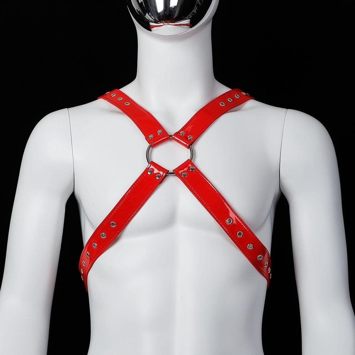 Banoch | Chest harness Radin - imitatie leren harnas voor man — afbeelding 1