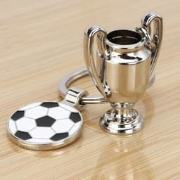 Binnensleutelhanger, mini-voetbalsleutelhanger, cadeau voor Mister voetbal, een leuk cadeau voor mannen en vrouwen, fans souvenir — thumbnail 5