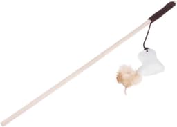 Kat Teaser Toverstaf 4 Stuks toverstaf speelgoed kittens plagen kitten speelgoed kattenspeelgoed speelgoed- kitten plagen speelgoed kat speelstok houten katten teaser Bamboe — thumbnail 5