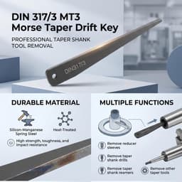 Morseconus Drift Key Morseconus Schacht Removal Tool Morseconus Boor voor Het Verwijderen van Verloophuls — thumbnail 5