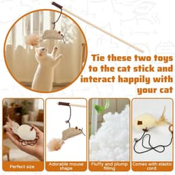 7-delige kattenspeelgoedset — thumbnail 2