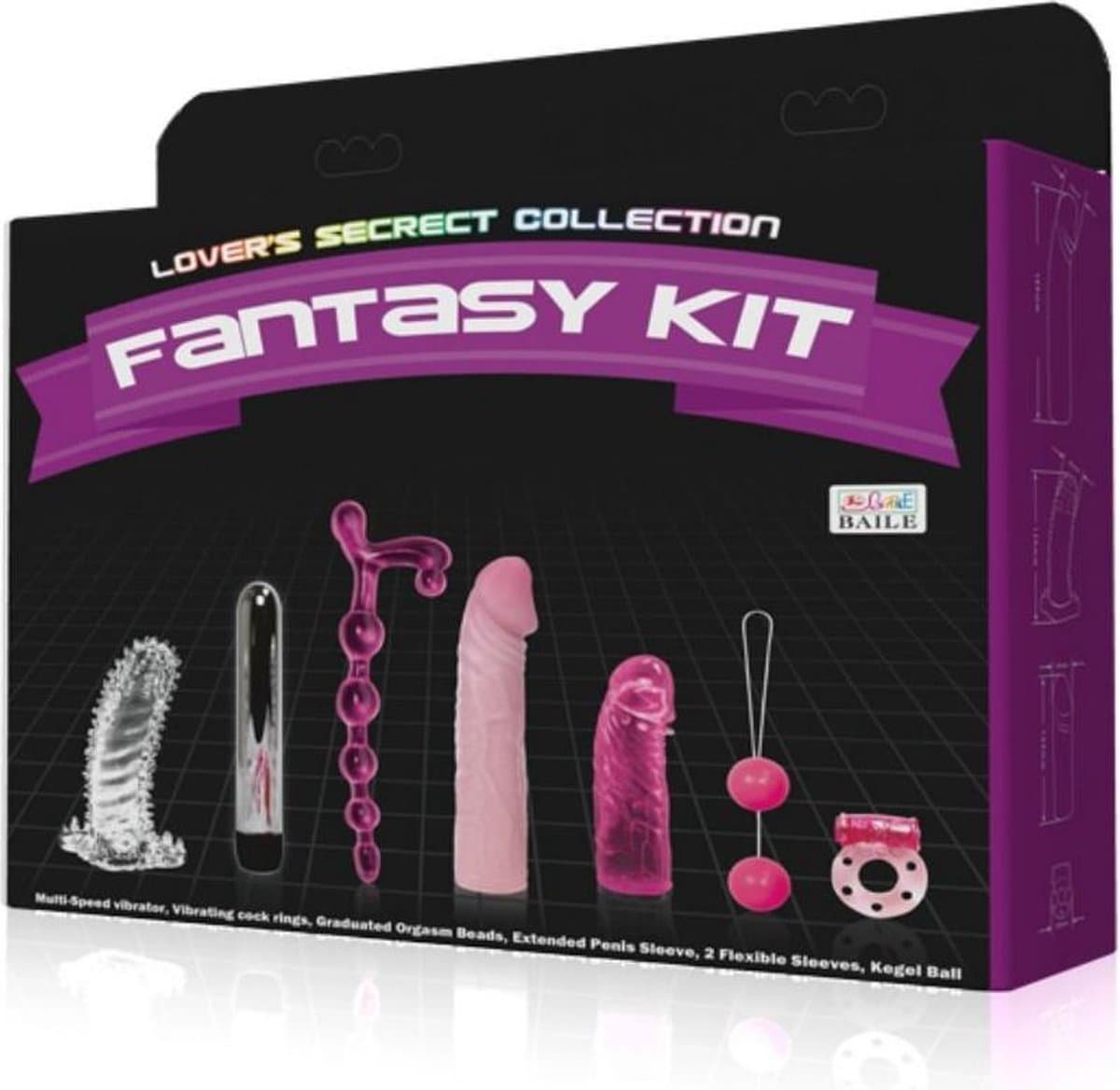 BAILE STIMULATING | Lovers Secret Collection Fantasy Kit — afbeelding 1