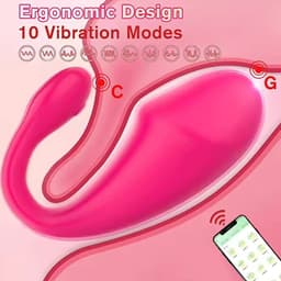Vibrerend Ei voor Clit & G-spot met App besturing - Clitoris Satisfyer - Sex Toys voor Koppels - Vibrator - Roze - Vibrators voor Vrouwen - Seks Speeltjes voor Koppels — thumbnail 2