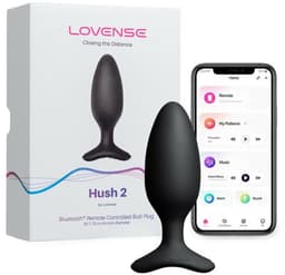 Lovense - Hush 2 Vibrerende Buttplug Met App - Zwart — thumbnail 18