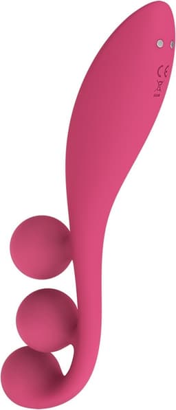 Satisfyer 'Tri Ball 1', 20,5 cm, oplegvibrator, 3 motoren — thumbnail 7