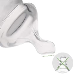 Siliconen Borstvoeding Tepelschild - Siliconen Borstvoeding Nipple Shield - Comfortabel en Pijnloos Borstvoeding Geven - Handsfree Borstvoedingservaring - Zacht Silicone met Verlengde Tepel — thumbnail 4