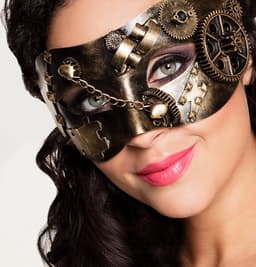 Boland - Masker Steampunk - Volwassenen - Robot - Steampunk — thumbnail 5