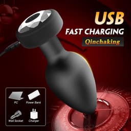 Oneay Vibrerende Anale Plug met Afstandsbediening – Prostaat Massager voor Mannen & Vrouwen – 10 Vibratiestanden – Draadloos Seksspeeltje – Kleine Buttplug voor Beginners – Stil & Waterbestendig – Zwart — thumbnail 3