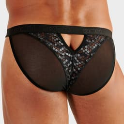 WOH heren tanga slip pure seduction zwart — thumbnail 3