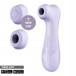 Satisfyer, vibrator, drukgolfvibrator, 'Pro 2 Generation 3 Connect App', 16,5 cm, Liquid Air-technologie, incl. extra opzetstuk, 2 apart regelbare motoren, app-gestuurd — thumbnail 8