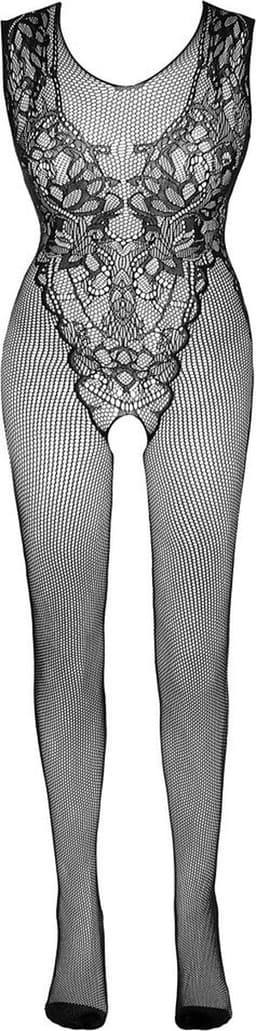 Sexy Lingerie - Catsuit met Open Kruis - Erotische Catsuit - Bodystocking - S/L — thumbnail 5
