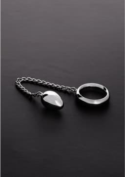 Donut C-Ring Anal Egg (45/45mm) with chain — thumbnail 2