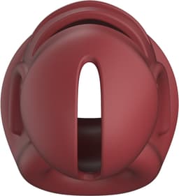 Model 28 - Ultra Soft Silicone Chastity Cage - Red — thumbnail 12