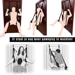 SVN® Sex Schommel - Sex Stoel - Bondage - Zwart - 35cm x 21cm x 9cm — thumbnail 3