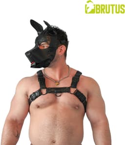 Brutus Vegan Bulldog Harnas - Zwart - Maat L/XL — thumbnail 5