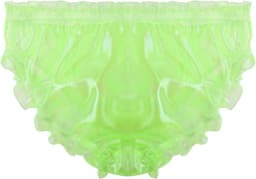 Transparante Heren Slips Kanten Bikinislipjes met Ruches — thumbnail 5