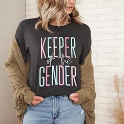 Grappig T-Shirt voor Zwangerschap Aankondiging Geslacht Onthulling — thumbnail 5