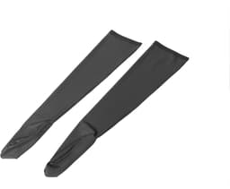 Zeloria Wetlook Kousen PU Leer – Zwart – Overknee Kousen met Stretch – Dames Stockings L-XXL — thumbnail 3