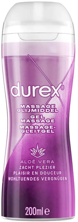 Durex Massage Olie en Glijmiddel 2-in-1 - Aloë Vera - 200ml x6 — thumbnail 8