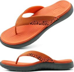 Comfortabele Heren Slippers met Stevige Voetbed en Buigondersteuning voor Strand en Douche — thumbnail 2