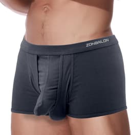Herenboxershorts met Aparte Zakken en Olifantpatroon - Comfortabele Modal Boxershorts voor Dagelijks Dragen — thumbnail 1