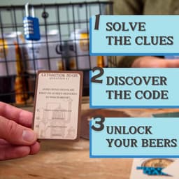 Escape Room Spel - Puzzel Doos - Bier Drinken - Hersenkraker - 22 x 17 cm - Barnsteen — thumbnail 4