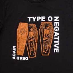Type O Negative Dead Again T-shirt – Officieel Licentieproduct, Zwart, Uniseks — thumbnail 3