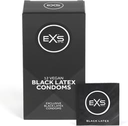 EXS Black Latex 12 condooms — thumbnail 1