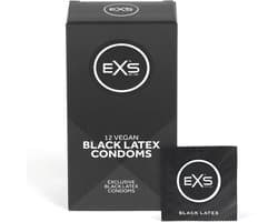 EXS Black Latex 12 condooms