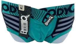 BodyQ Sexy Heren Boxershort – Aqua met Net Zwart – Erotische Herenlingerie – Maat M — thumbnail 1