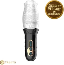TRESTO - 360° Masturbator - voor mannen Thursting Rotation - Pocket Pussy – Seks Toys voor mannen - sex speeltje - sex toys voor koppels - deepthroat plezier en orgasme Automatische - sex toys - 5 rotation en 10 vibration 3 in 1 — thumbnail 1