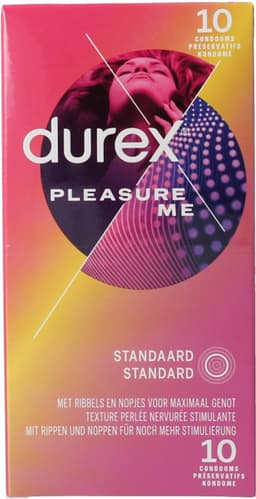 Durex - Condooms Pleasure Me - Met Ribbels en Noppen voor Extra Stimulatie - 10 stuks — thumbnail 15
