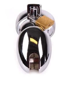 Kiotos - Penis kooi met slot - RVS Chastity Cage - Kuisheidskooi met Slot — thumbnail 6