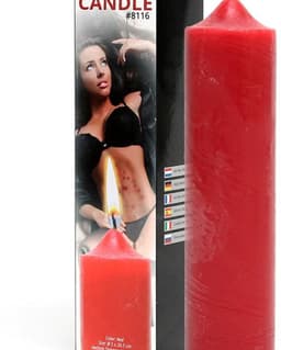 Rimba - BDSM Hot Wax Kaars Groot - Rood — thumbnail 9