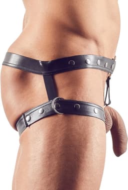 Ruige Jarretelgordel met Penis Ring — thumbnail 3