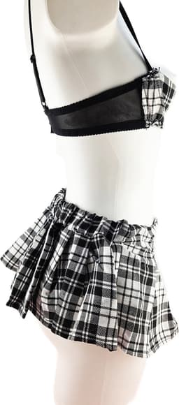 BamBella ® Sexy Cosplay Rollenspel kleding outfit dames Schoolmeisje - Onesize — thumbnail 2